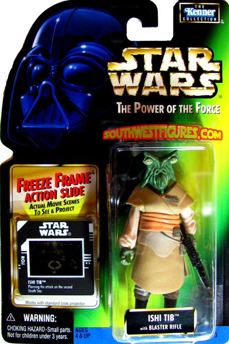 Ishi Tib Action Figure Star Wars The Power Of The Force Freeze Frame 3.75 Inches Toy Rocket 