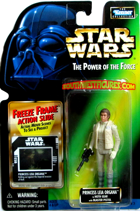 Star Wars 1998 POTF2 Freeze Frame Han Solo Captain Millennium Falcon ANH Leia 