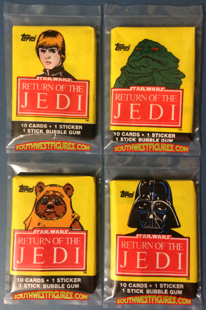 Star Wars - Vintage Topps Trading Cards - Return of the Jedi