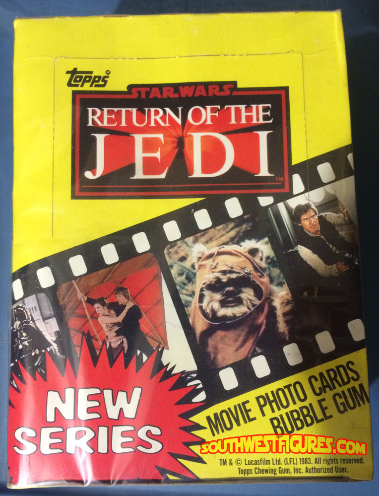 1983 Topps Return of the Jedi Series 2 Wax Box 36 Unopened Packs Trading Cards