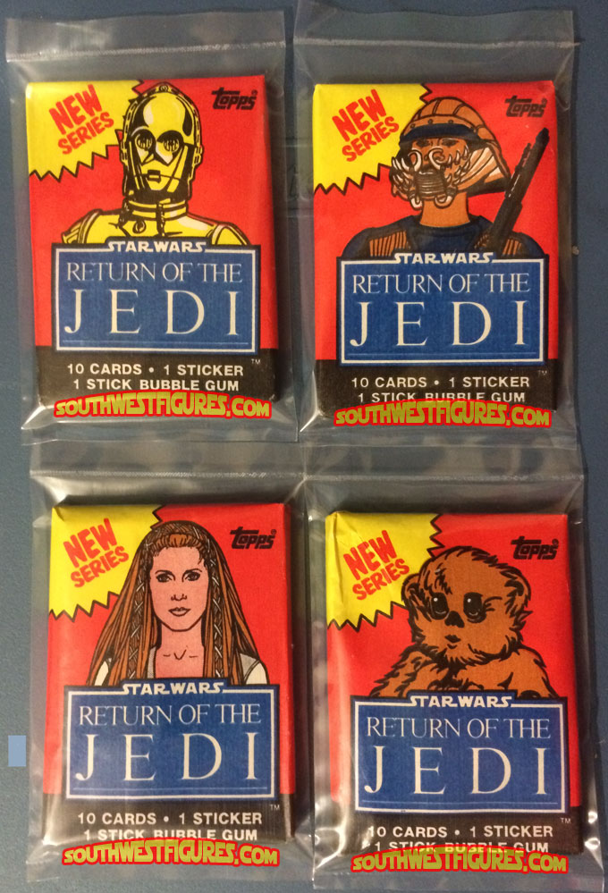 1983 Topps Return of the Jedi Series 2 Wax Box 36 Unopened Packs Trading Cards