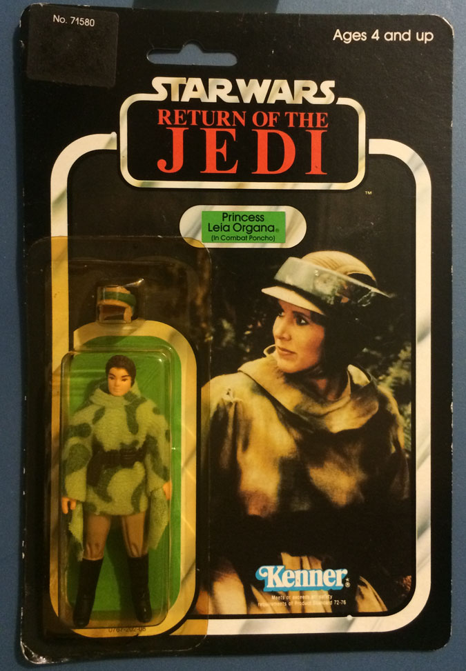 1977 princess leia figure