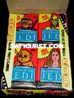 topps return of the jedi trading cards